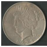 1923 Peace Silver Dollar