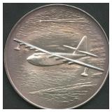 Famous Flights .999 Silver Round 0.78 ozt
