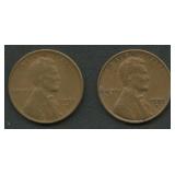 2- 1955-D Lincoln Head Cents Errors (?)