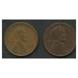 2- 1922-D Lincoln Head Cent