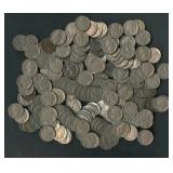 Bag of 200- Mixed Buffalo Nickels