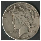 1926-S Peace Silver Dollar
