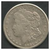 1921-S Morgan Silver Dollar