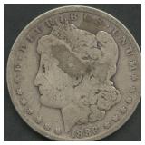 VAM-4 (?) 1888-O Morgan Silver Dollar Hot Lips