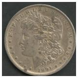 1891-O Morgan Silver Dollar