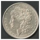 1890-S Morgan Silver Dollar