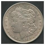 1921 Morgan Silver Dollar