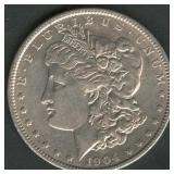 1904 Morgan Silver Dollar