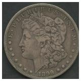 1899-O Micro O Morgan Silver Dollar