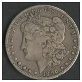 1896-S Morgan Silver Dollar