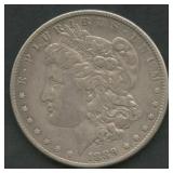 1889 Morgan Silver Dollar