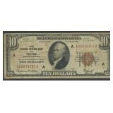 1929 $10 Federal Reserve Bank Note FR-1860A