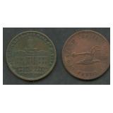 2- Mixed Hard Times Tokens 1835