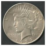 1935 Peace Silver Dollar