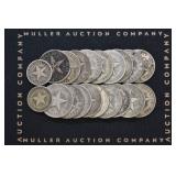 (2.99 ozt TW) 20- Mixed Cuba .900 Silver Coins