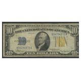 1934A $10 Silver Certificate No. Africa FR-2309