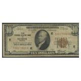 1929 $10 Federal Reserve Bank Note FR-1860E