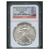 2011(S) ASE Silver Eagle NGC MS 69