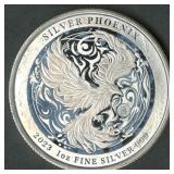 2023 Niue $2 Silver Phoenix Proof .999 Silver 1 oz