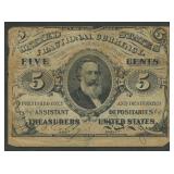 Fractional Currency 3rd Issue 5 Cents FR-1239