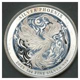 2023 Niue $2 Silver Phoenix Proof .999 Silver 1 oz