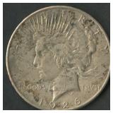 1926-S Peace Silver Dollar
