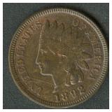 1892 Indian Head Cent