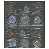 2- 1962 5-Coin Proof Sets