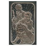 The Royal Mint Star Wars .999 Silver Bar 1ozt