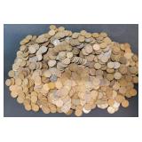 Bag of 1000- Mixed Lincoln Wheat Cents 1909-58