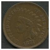 1874 Indian Head Cent