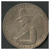1920 Pilgrim Tercent. Commem Silver Half Dollar