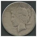 1922-S Peace Silver Dollar