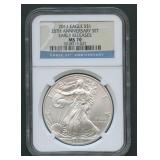 2011 ASE Silver Eagle NGC MS 70
