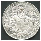 Poseidon Ocean Emporer .999 Silver 1 ozt