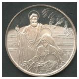 1993 Holidays .999 Silver Round 1 ozt