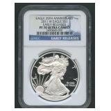 2011-W ASE Silver Eagle NGC PF70 Ultra Cameo
