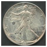 1991 ASE American Silver $1 Eagle