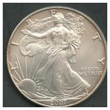 2007 ASE American Silver $1 Eagle