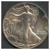 1989 ASE American Silver $1 Eagle