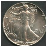 1988 ASE American Silver $1 Eagle