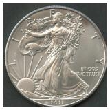 2011 ASE American Silver $1 Eagle
