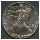 1990 ASE American Silver $1 Eagle