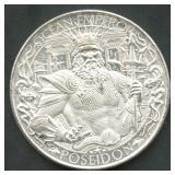 Poseidon Ocean Emporer .999 Silver 1 ozt