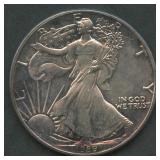 1989 ASE American Silver $1 Eagle