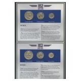 1952 and 1953 Silver Coins- 3 Piece Sets