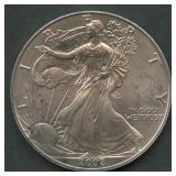 2002 ASE American Silver $1 Eagle