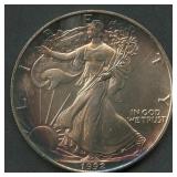 1992 ASE American Silver $1 Eagle