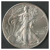 2012 ASE American Silver $1 Eagle