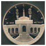 1984-S Proof LA Olympics $1 .900 Silver Round